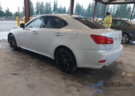 2008 Lexus Is 250 z USA, uszkodzony, nr VIN JTHCK262782024886